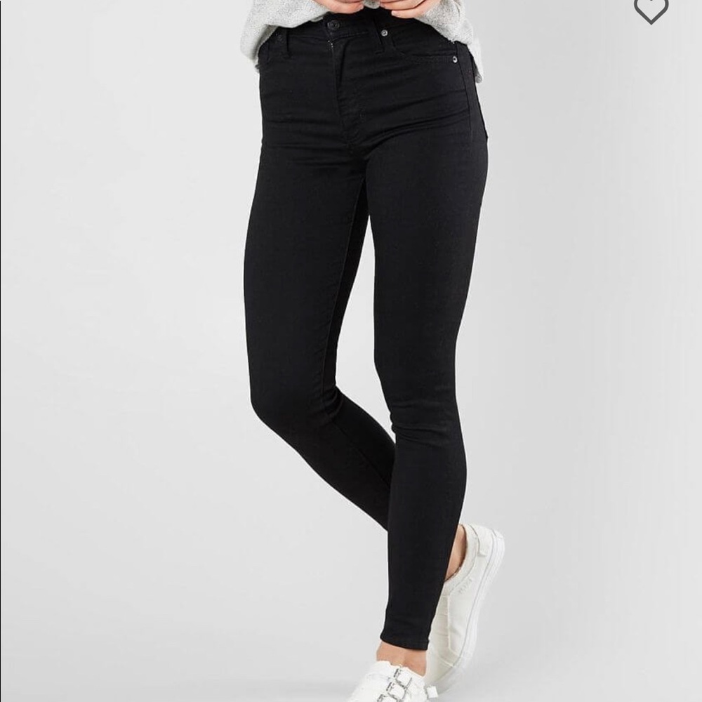 Levi’s Mile High Super Skinny BLACK Jeans
